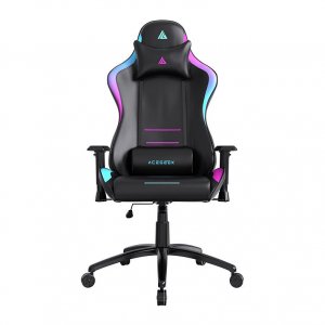 Cadeira Gamer Acegeek Enlight V2, RGB, Preto, AG-ENLIGHT-V2-BK