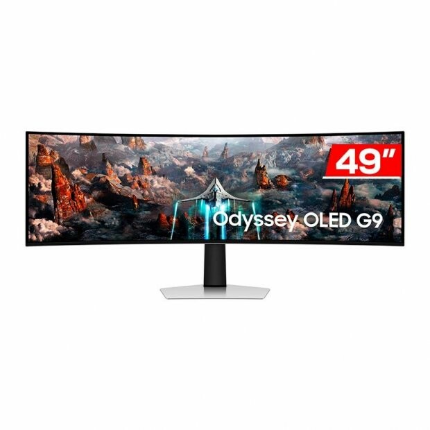 Monitor Gamer Samsung Odyssey OLED G9, 49 Pol, Curvo, Dual QHD