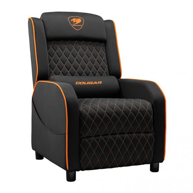 Poltrona Gamer Cougar Ranger One, Preto e Laranja, 3MRAOORB.0001