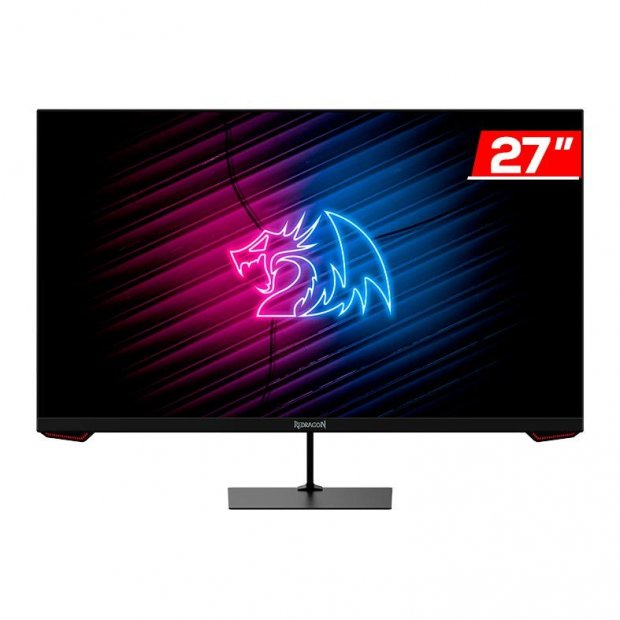 Monitor Gamer Redragon Aquamarine, 27 Pol., VA, FHD, 1ms, 165Hz, FreeSync